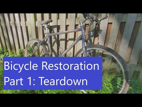 Bicycle Restoration Part 1 Specialized Rock Hopper