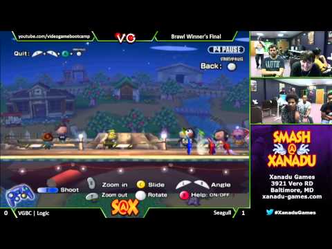 S@X Weekly - VGBC | Logic (Olimar) Vs. Seagull (Bowser Metaknight Wolf) Brawl Singles WF - SSBB
