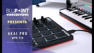 Video thumbnail for Akai Pro MPD 218 (Demo) by Blupoint Music