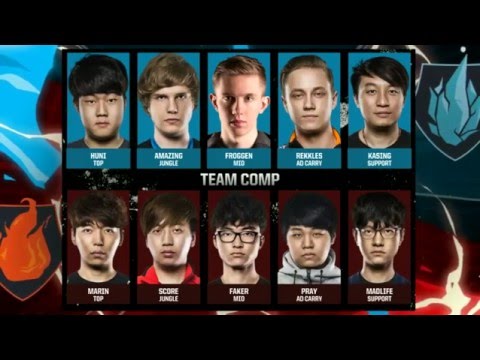 Highlights Korea vs EU Game 2 - Hiteco lol highlight All star 2015