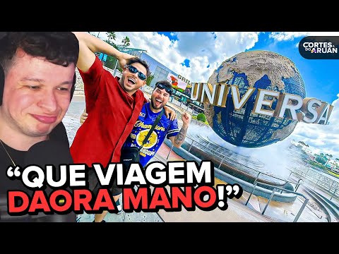 🇺🇸 VLOG DE 1 HORA! RENATO GARCIA E LÉO DA HORNET VISITARAM O PARQUE DA UNIVERSAL EM ORLANDO!