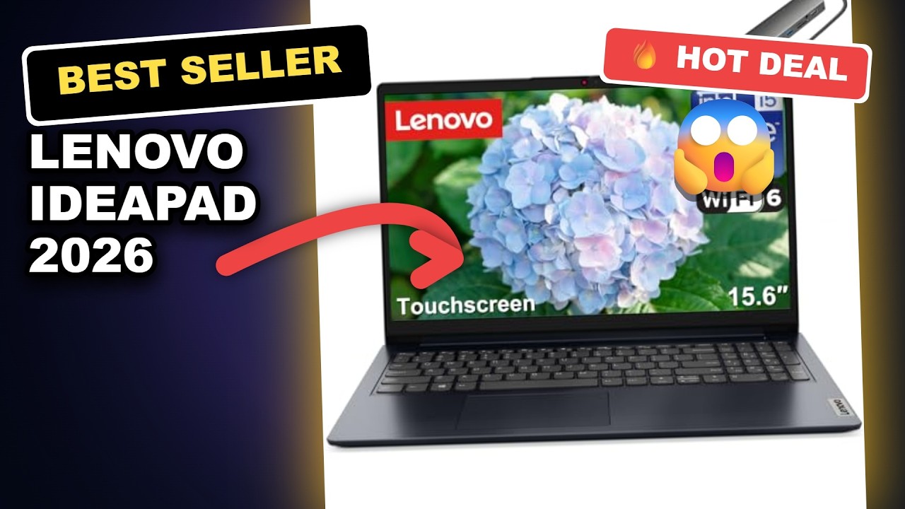 Lenovo IdeaPad 2026 Laptop Review: Is This i5 Touchscreen Worth It for Students & Work? review video