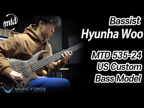 MTD US Custom Bass Bubby Lewis Signature 5 String - Satin Black (2020 NAMM Show) imagen 9