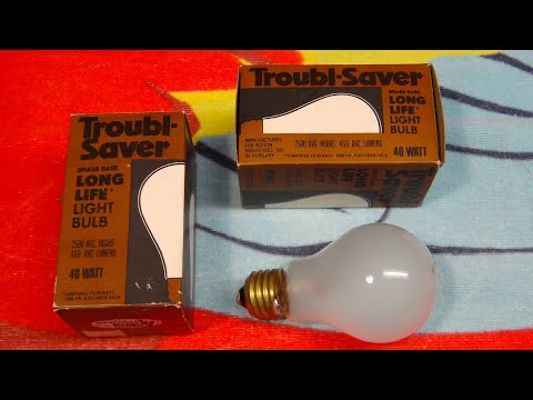 Action Tungsram 40watt Troubl-Saver Incandescent Light Bulbs