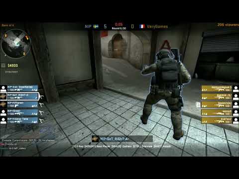 (2012) Counter Strike - ESWC 2012 - NiP vs VeryGames [Grand Final] (Part 1)