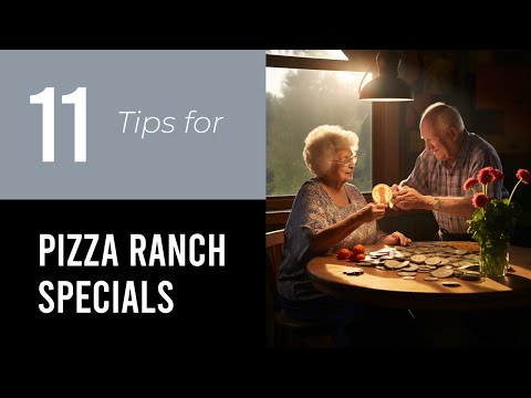 11 Tips On Pizza Ranch Specials For Seniors
