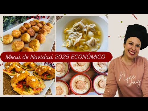 .MENÚ NAVIDEÑO FÁCIL Y BARATO. SÓLO 5€ por persona. Os enseño TODA LA COMPRA🛒