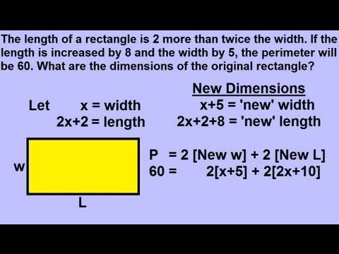 Algebra Word Problems Percentages Part 1 3