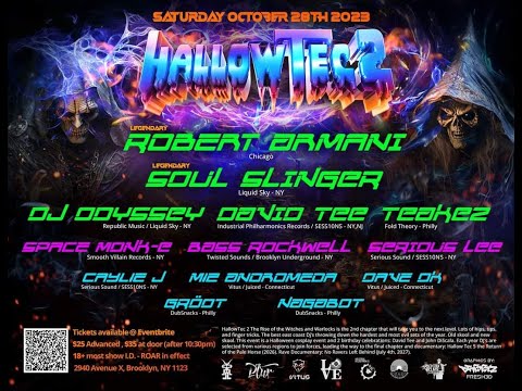 Robert Armani set @ HallowTec 2 .