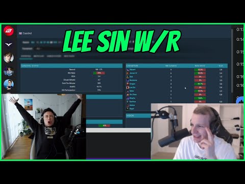 Caedrel Reacts To Jankos Looking At His Career Lee Sin W/R