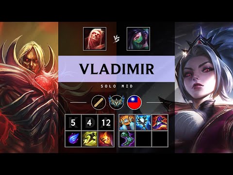 Vladimir Mid vs Akali - TW Challenger Patch 25.15