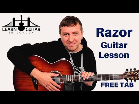 Razor - Guitar Lesson - Foo Fighters - How To Play - Drue James