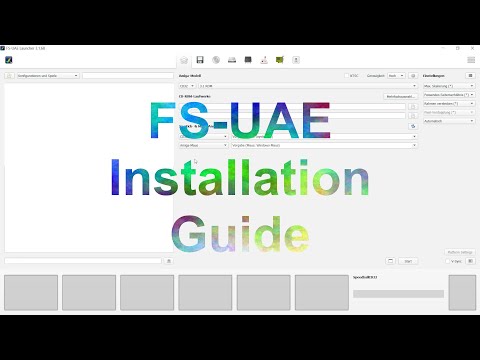 How to: Amiga Emulator FS-UAE // Installation und Basics (German/Deutsch)