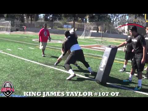 King James Taylor 2015 West Coast Elite Camp Highlights