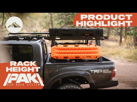 The ALL-NEW Rack Height PAK System Bed Rack