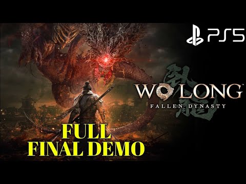 PS5 Wo Long Fallen Dynasty Walkthrough Part 1| PS5 Wo Long Full Demo Gameplay | Wo Long PS5 Gameplay