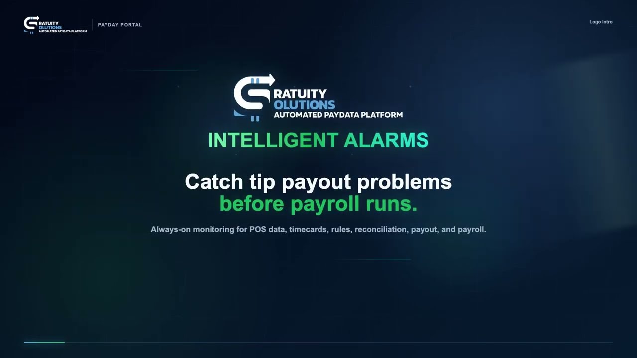 Intelligent Alarms — Gratuity Solutions