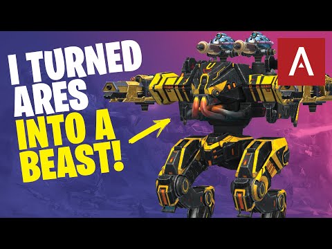War Robots - Building the STRONGEST ARES in the Game! WR Max Gameplay