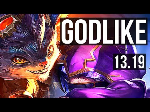 RUMBLE vs KENNEN (TOP) | 8/1/6, Godlike, Rank 10 Rumble | BR Challenger | 13.19