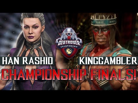 MOTOKAN Vs THE SCREAM QUEEN! - Han Rashid Vs KingGambler - Championship Finals - MK11