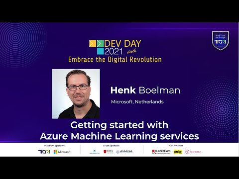 Getting started with Azure Machine Learning services by Henk Boelman