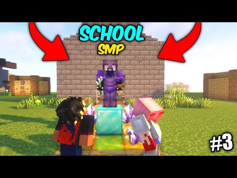 Gaming Insects - I Became King on My SCHOOL'S FRIENDS Minecraft SMP | School SMP | #3