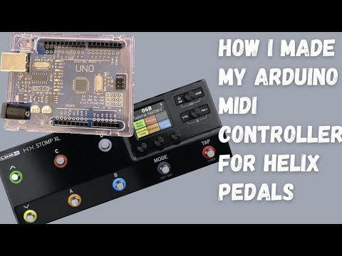 Building Homemade Midi Controller For Helix Pedals