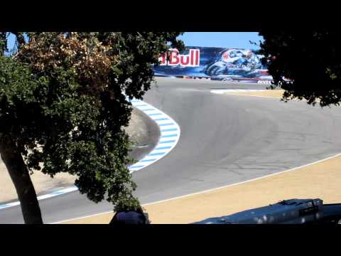 LAGUNA SECA 2010 - Ben Spies at the Corkscrew - HD
