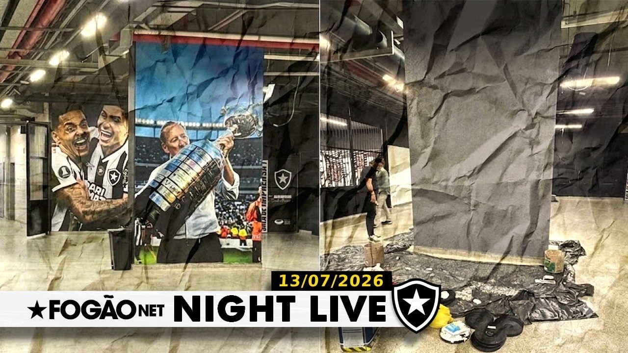 NIGHT LIVE | Botafogo social retoma ações da SAF e vai repassar para a GDA; novo aporte esperado é de US$ 30 milhões
