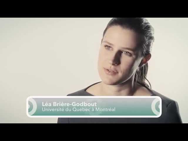 Léa Brière-Godbout, lauréate du Gala Forces AVENIR 2014