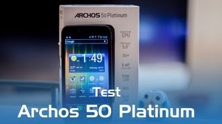 Archos 50 Platinum im Test (Deutsch)