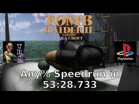 Tomb Raider 2 Any% Speedrun Single-Segment in 53:28.733 [PS1]