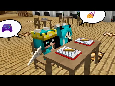 EFE VE İLAYDA OKULDAN KAÇIYOR! - Minecraft