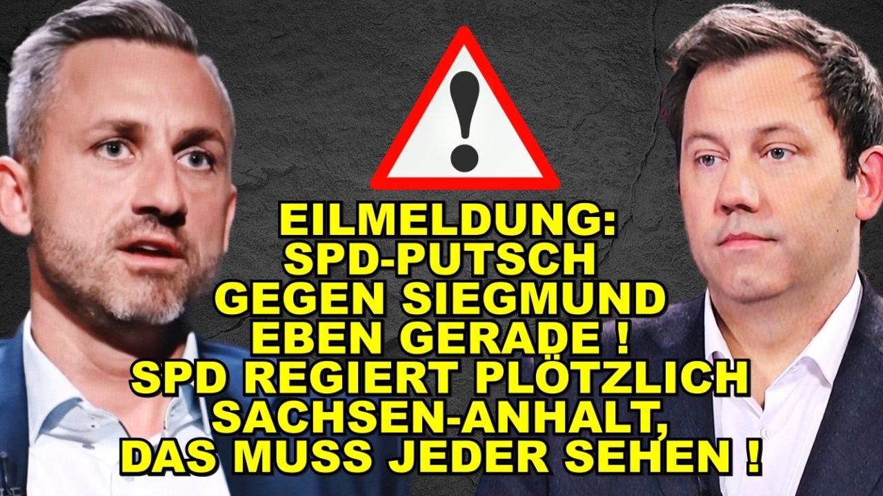 EIL: SPD-PUTSCH GEGEN Siegmund EBEN!