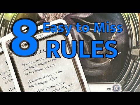 8 Rules in Cosmic Encounter that get missed