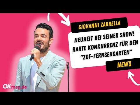 Giovanni Zarrella: Neuheit bei seiner Show! Harte Konkurrenz für den "ZDF-Fernsehgarten"
