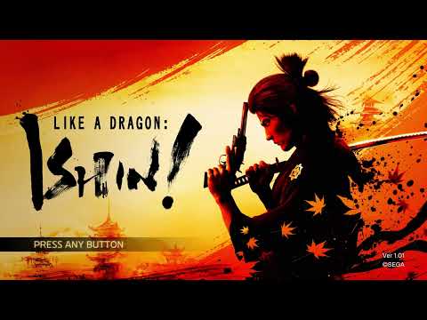 LIKE A DRAGON : Ishin ! Setting Menu and Accessibility in PlayStation 5 (PS5) 2023