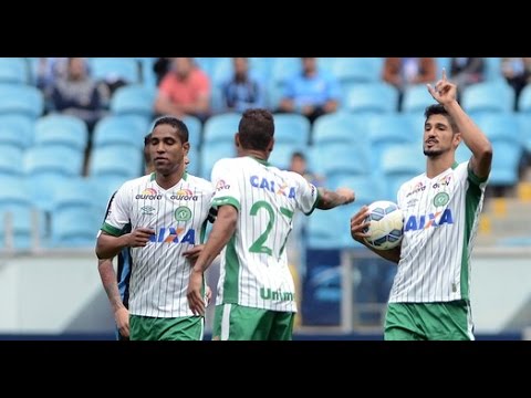 Grêmio 2 x 3 Chapecoense - GOLS -  Brasileirão 18/10/15