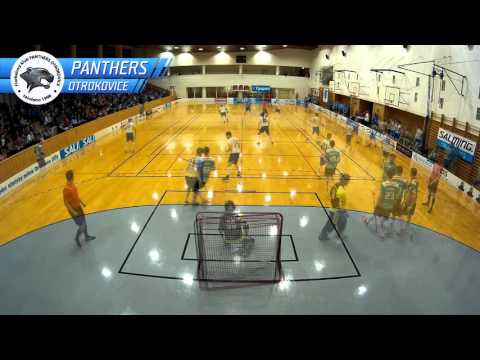 13. kolo Tipsport Superligy: Hu-Fa Panthers Otrokovice vs Technology Florbal MB