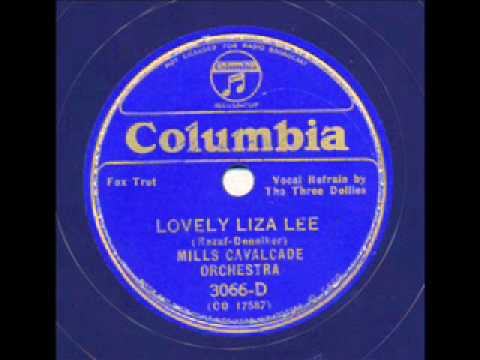 Mills Cavalcade Orchestra, Lovely Liza Lee. New York 1935