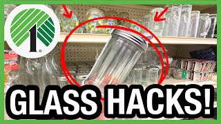 🤯You won’t believe what I made using glass items from Dollar Tree | Dollar Tree Glass Hacks 2026