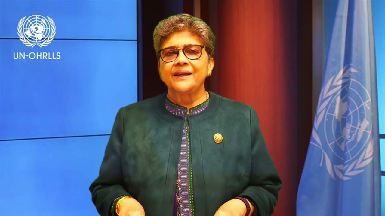 Video statement by USG Rabab Fatima