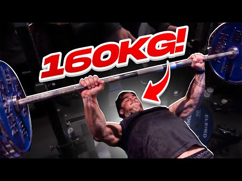 160KG BENCH PR AT THE UPFRONT EVENT?!?!😤