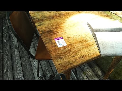 Finding Violet Keycard in the Woods Shack