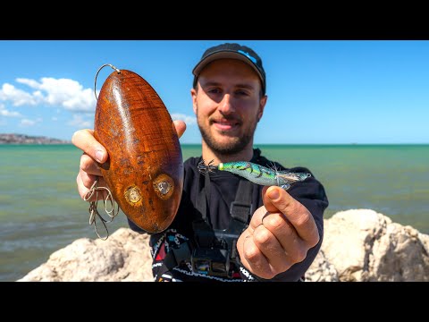 Pesca alla Seppia con DUE TECNICHE DIVERSE! Eging dalla Spiaggia e Tradizionale Seppiarola dal Porto