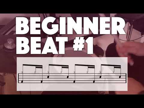 Beginner Beats #1 Rock/Funk Drum Beat