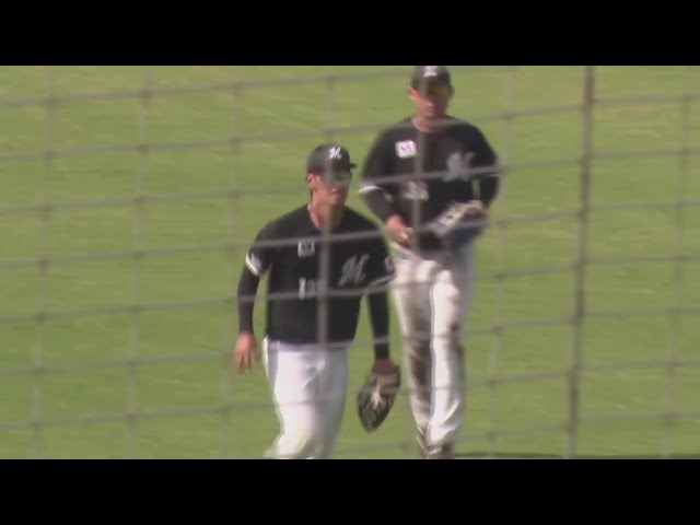 【みやざきPL】球際の強さ見せた!! マリーンズ・高野光海がダイビングキャッチ!! 2025年10月6日 中日ドラゴンズ 対 千葉ロッテマリーンズ