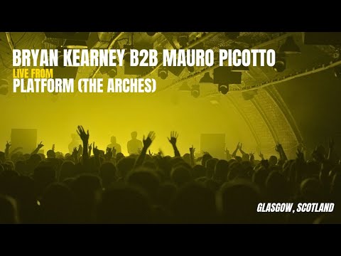 Bryan Kearney B2B Mauro Picotto  LIVE @ The Arches Glasgow, October 2025 (4K DJ SET)