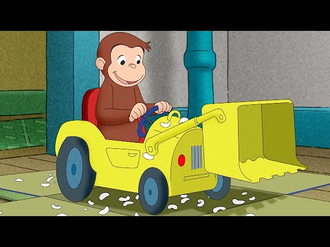 Capa de George, o Curioso | George ganha uma escavadeira! | Desenhos Animados em Português