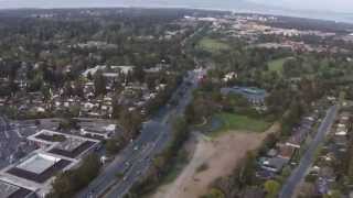 preview picture of video 'Menlo Park from DJI Phantom Vision'